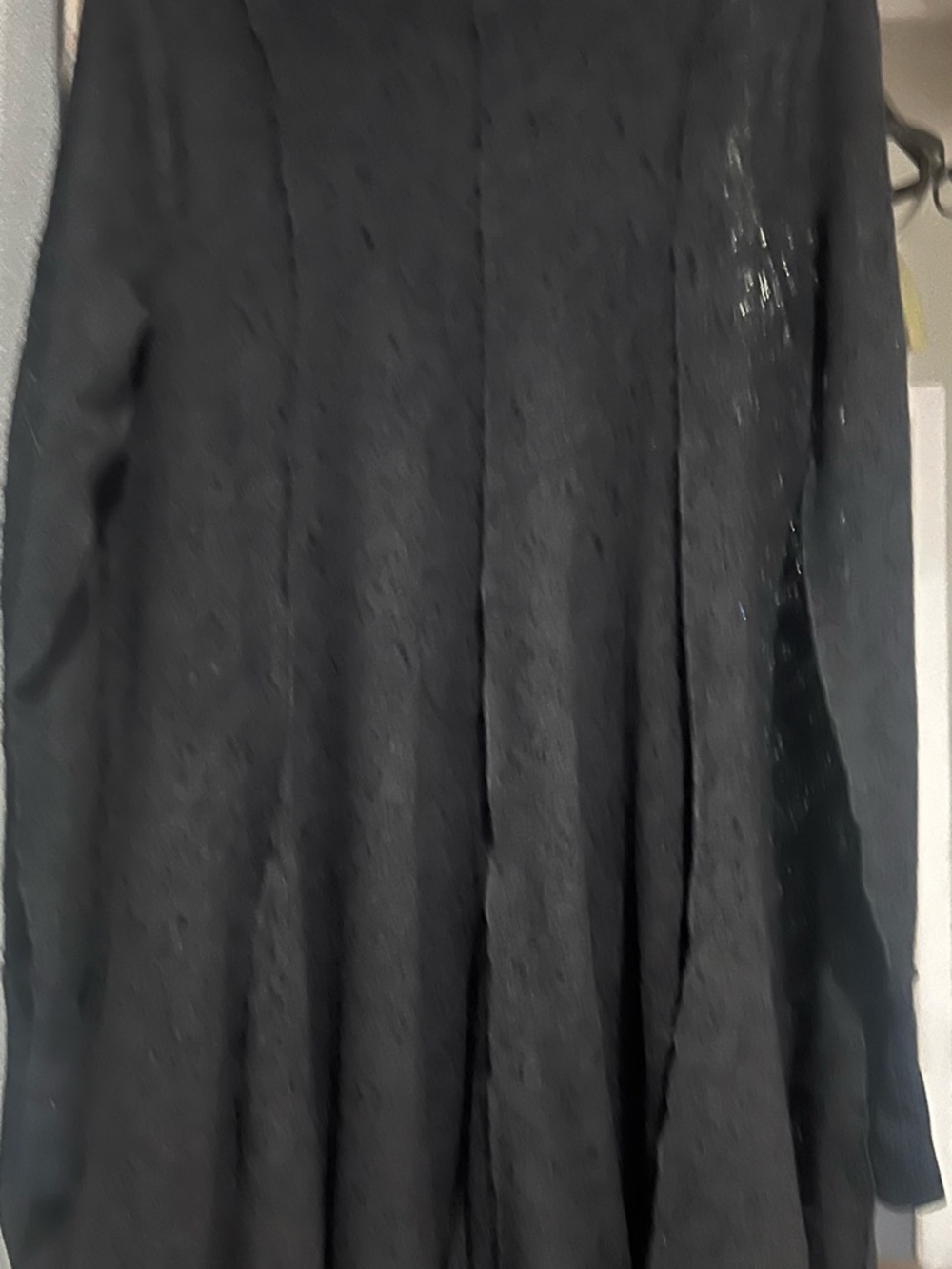 Free People Black Tunic Sweater dress size Medium brand new with tag . - Picture 3 of 6